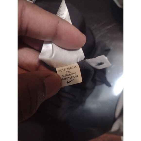 New Nike Dri Fit Wake Forest University Demon Deacons Black Polo Shirt Mens XXL - Picture 10 of 12